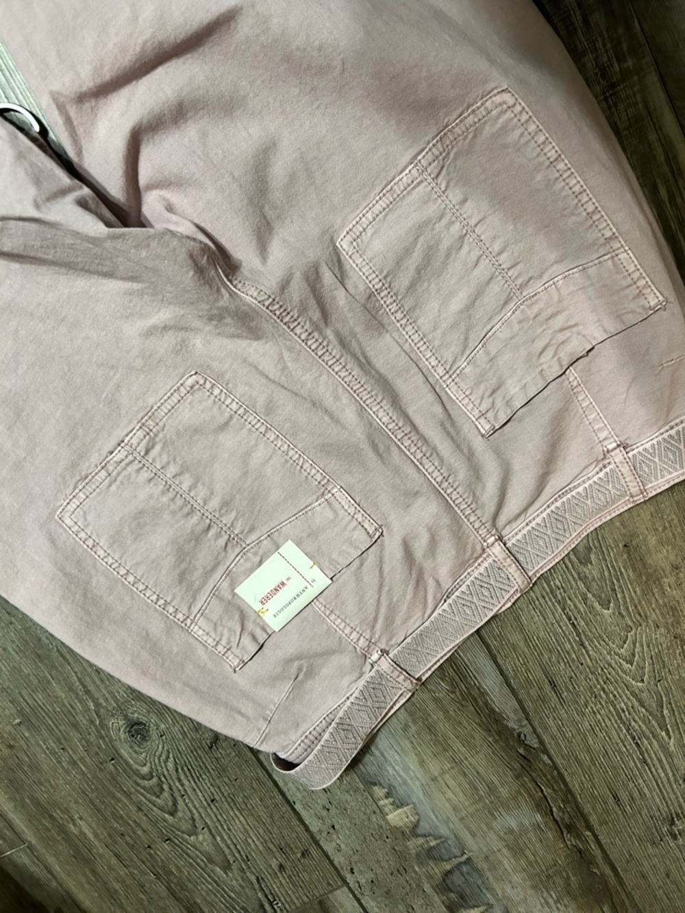 NWT Anthropologie ‘The Wanderer’ Utility Cotton Linen Blend Cropped Pants - Picture 7 of 7